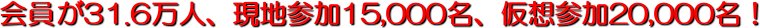 �����31.6���l�A���n�Q��15,000���A���z�Q��20,000���I